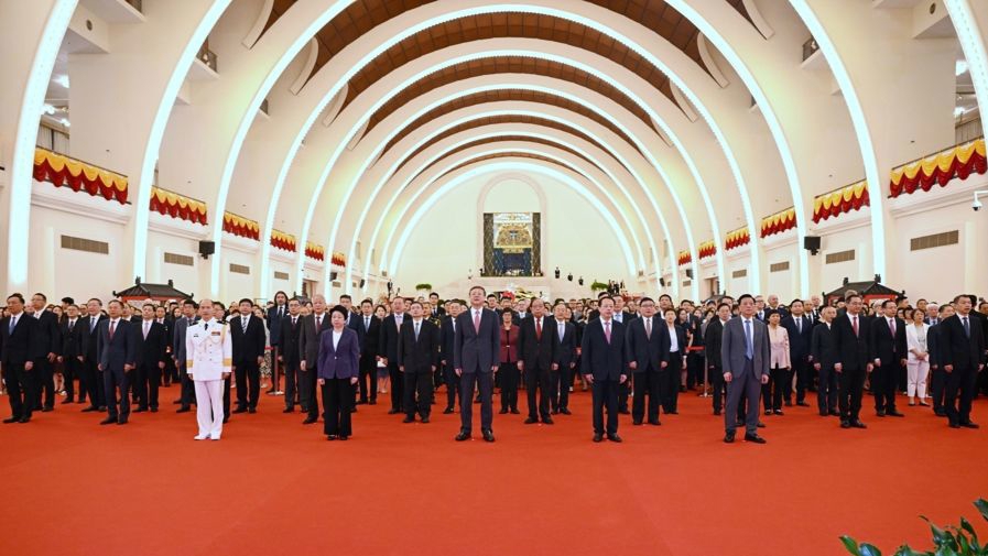 上海市政府举行国庆招待会，中外宾朋共同庆祝中华人民共和国成立76周年